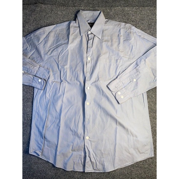 Perry Ellis Other - Perry Ellis Portfolio Dress Shirt‎ Mens Size 15.5 blue gray